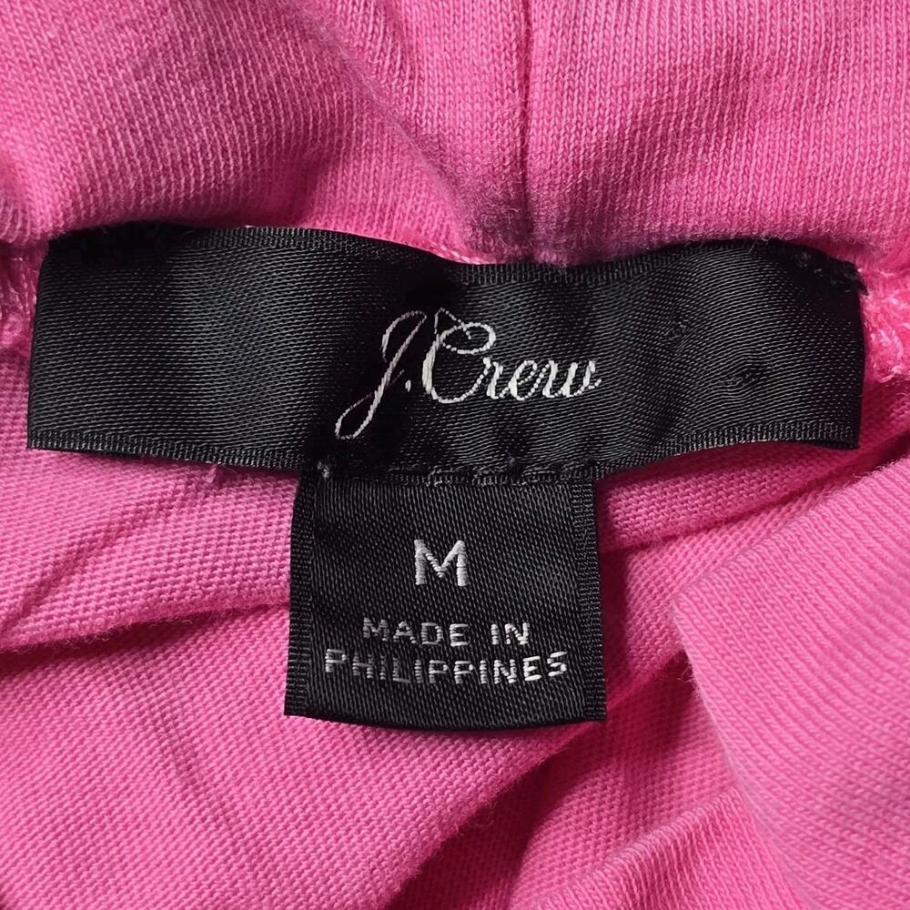 J Crew‎ Pink Long Sleeve Turtleneck Knit Top Size Medium Cotton Blend? - Picture 6 of 8